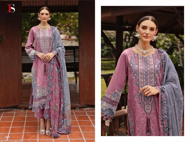 Bliss Lawn 24 Vol 2 By Deepsy Embroidery Patch Cotton Pakistani Suits Wholesale Price In Surat
